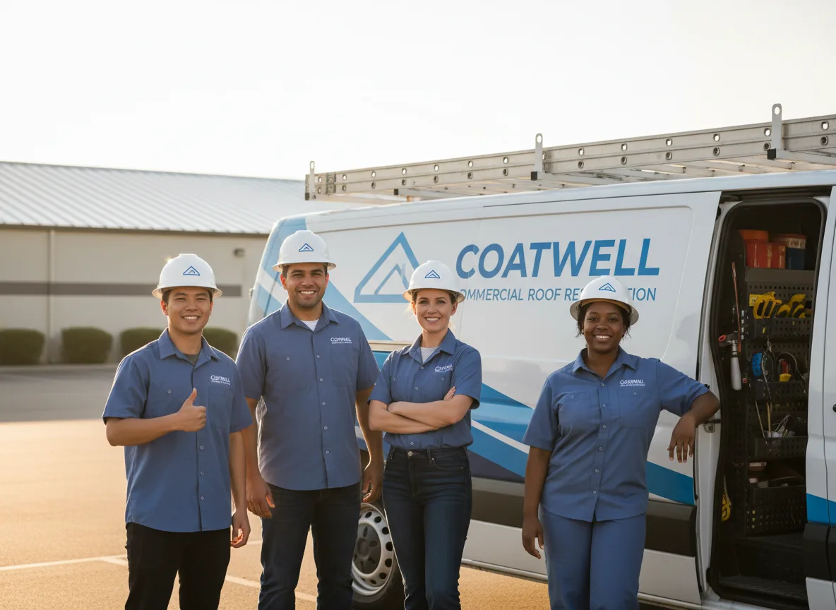 Commercial roof coating company in Hamburg, NJ